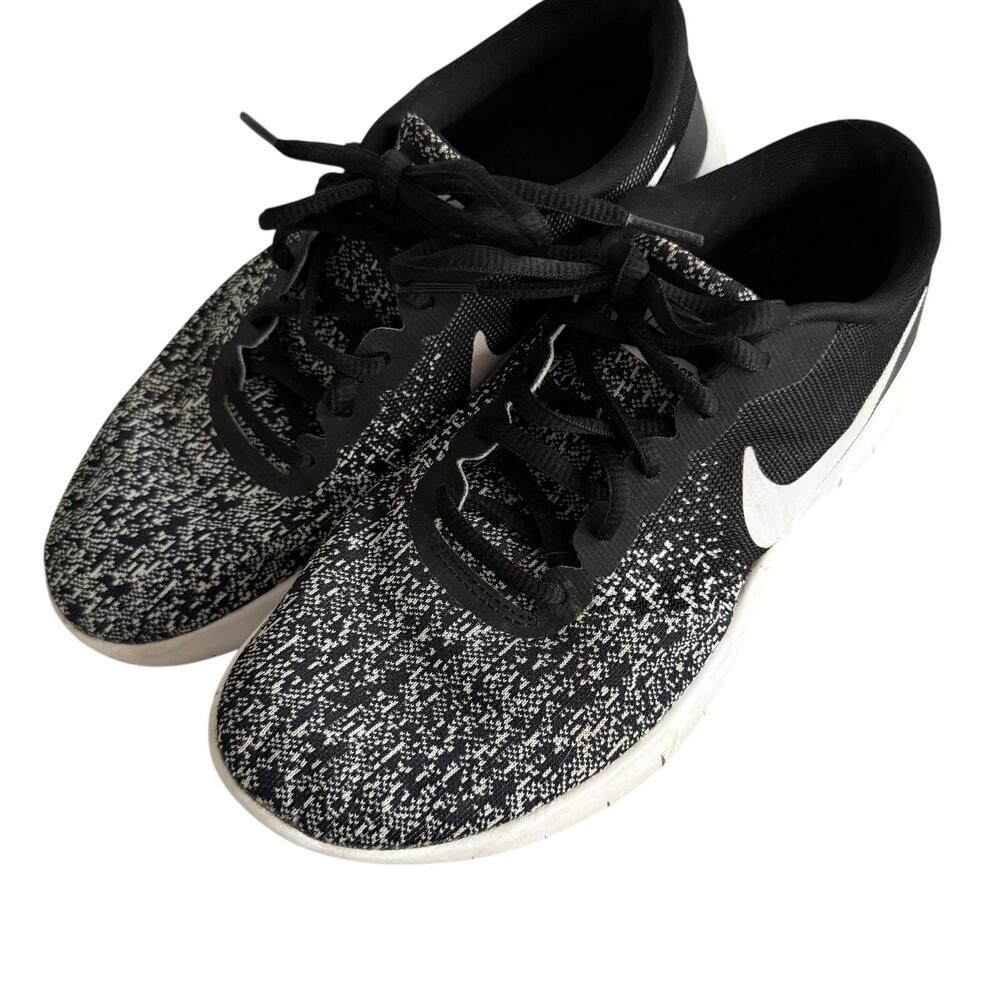 NIKE Ladies Flex Contact Black Running‎ Shoes Sneakers, 7